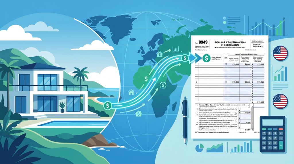 Selling foreign property and U.S. taxes