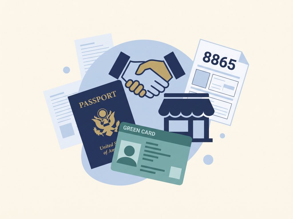 Form 8865 for immigrants